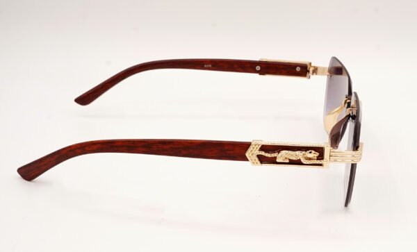 Cartier 22456 Rimless Panther Sunglasses