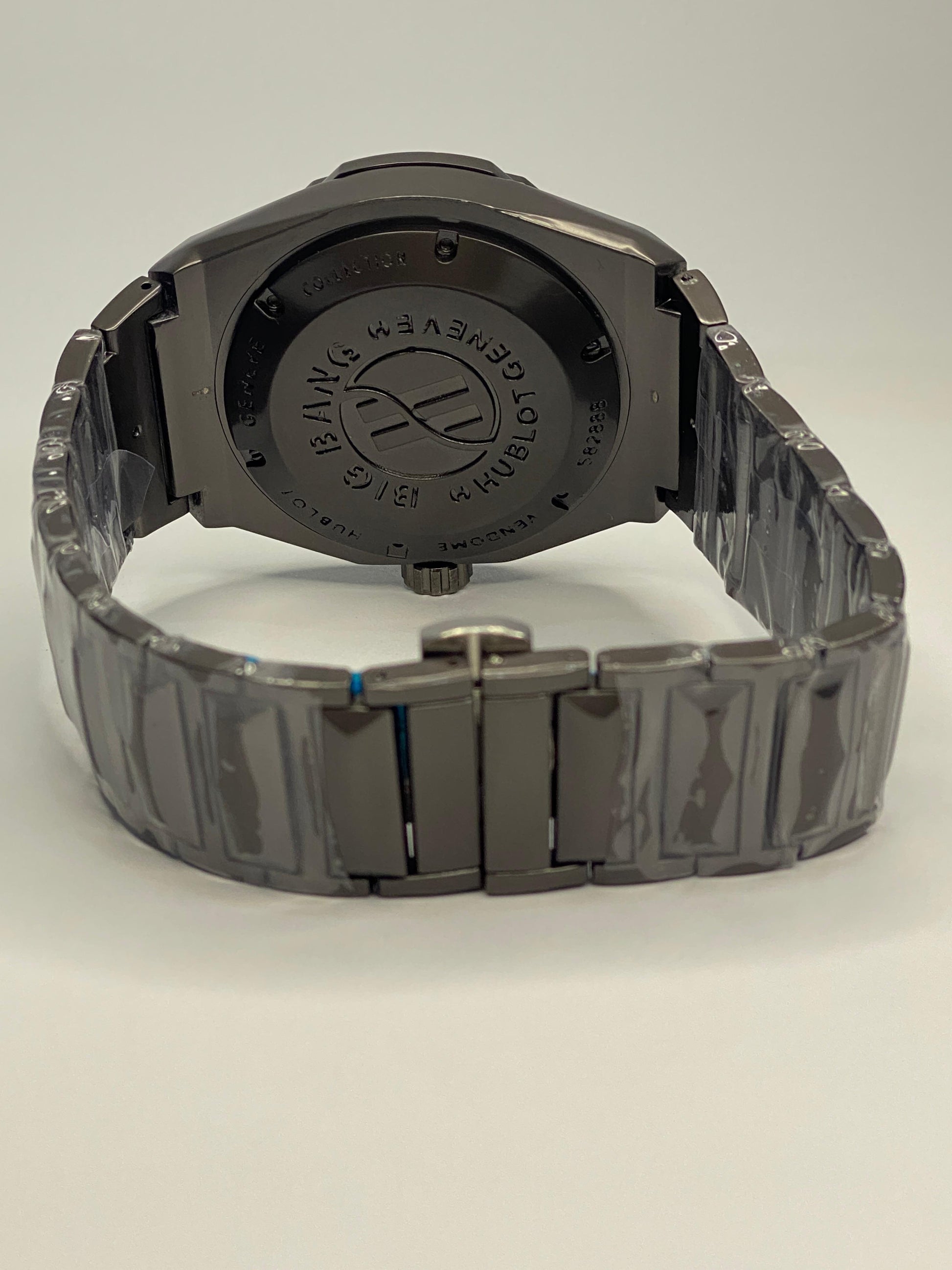 Hublot Diamond Cut Skeleton Watch